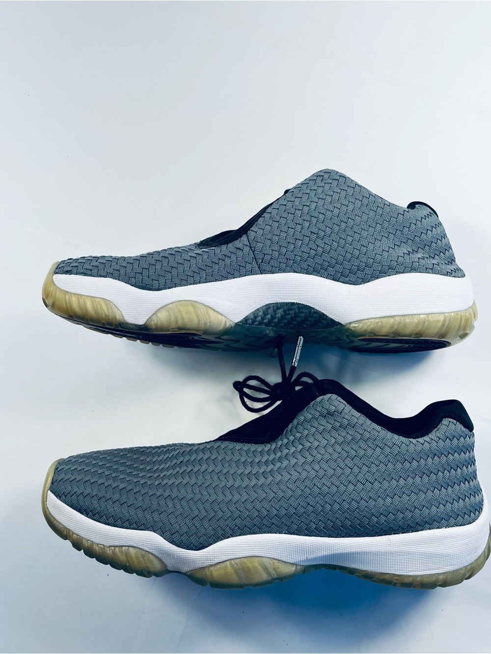Nike Air Jordan Future Basketball Shoes #718948-001 Men's:9.5 Grey Woven - Picture 2 of 15